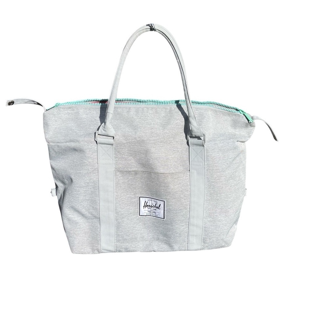 Herschel Supply Company Gray Tote/Duffle Bag, Lined, Washable, weekends, Travel
